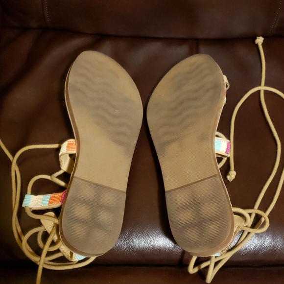 Steve Madden Shoes Steve Madden Girl Lace Up Gladiator Sandals
